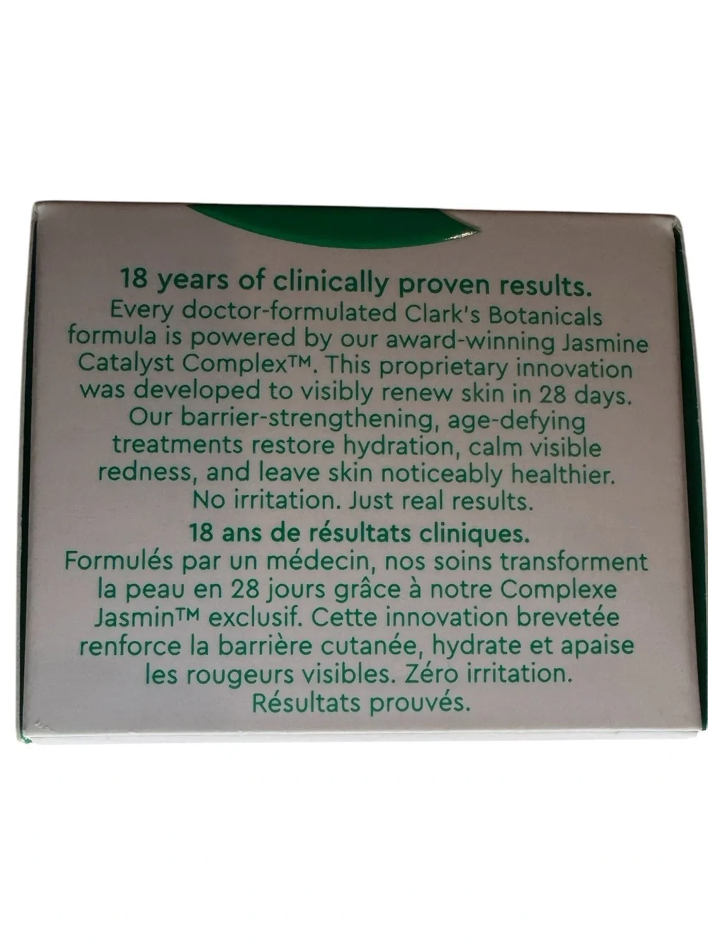 Clark botanicals Deep Moisture Mask Redness Rescue Daily Plumping 1.7 fl Oz